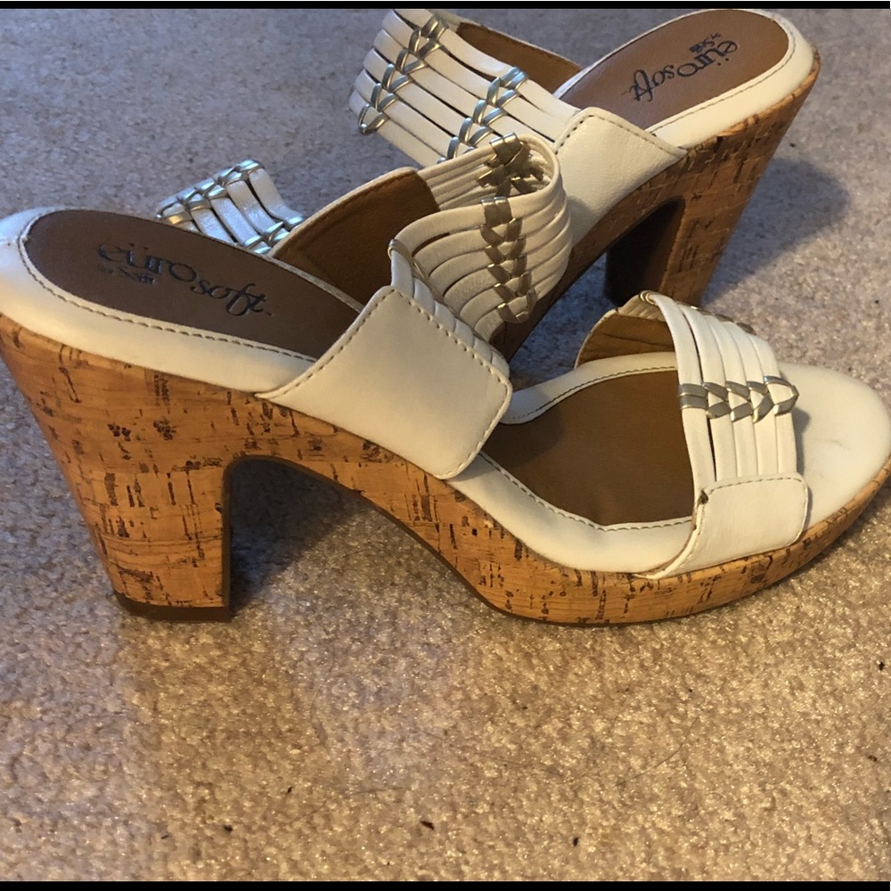 White Sofft Heels